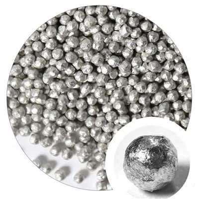 500g margele metalice de magneziu 99,99% granule de metal pur Mg margele mici 6mm pentru fabricarea materialelor din aliaj DIY decorațiuni de artizanat
